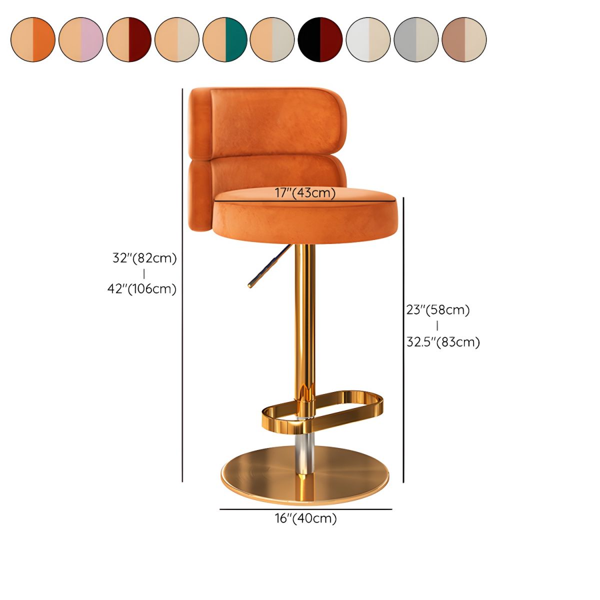 Bar stool - Dresden - Lux Entertainment Hub